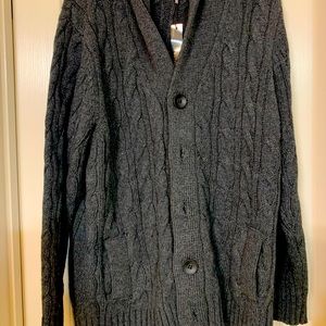 NWT Men’s Sweater Cardigan